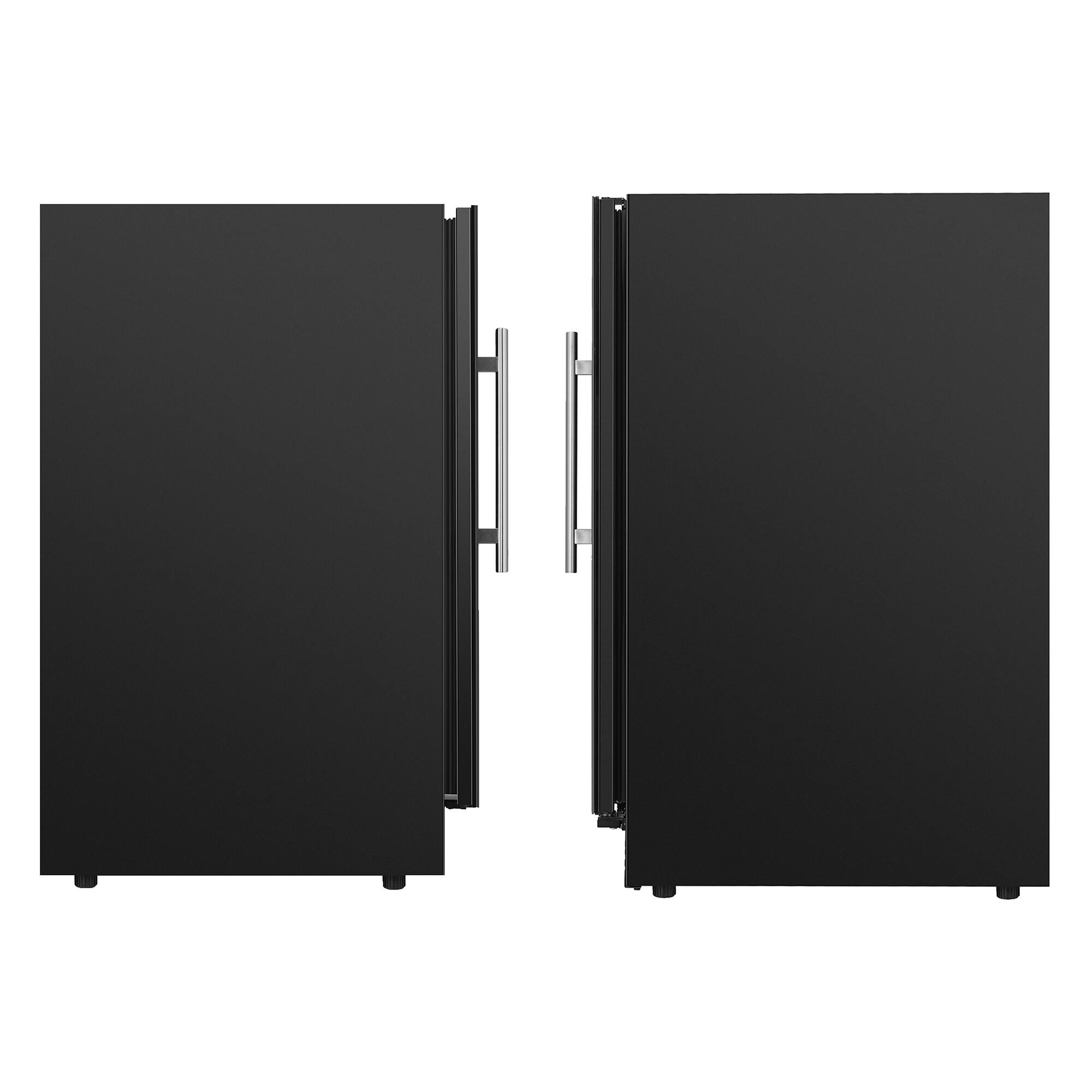 Alt View 1. Equator - Equator 6 inch 9 Bottles Wine Refrigerator 1-Zone Freestanding/Builtin Wine Cooler 7 Color LED Compressor 110V - Stainless Steel.