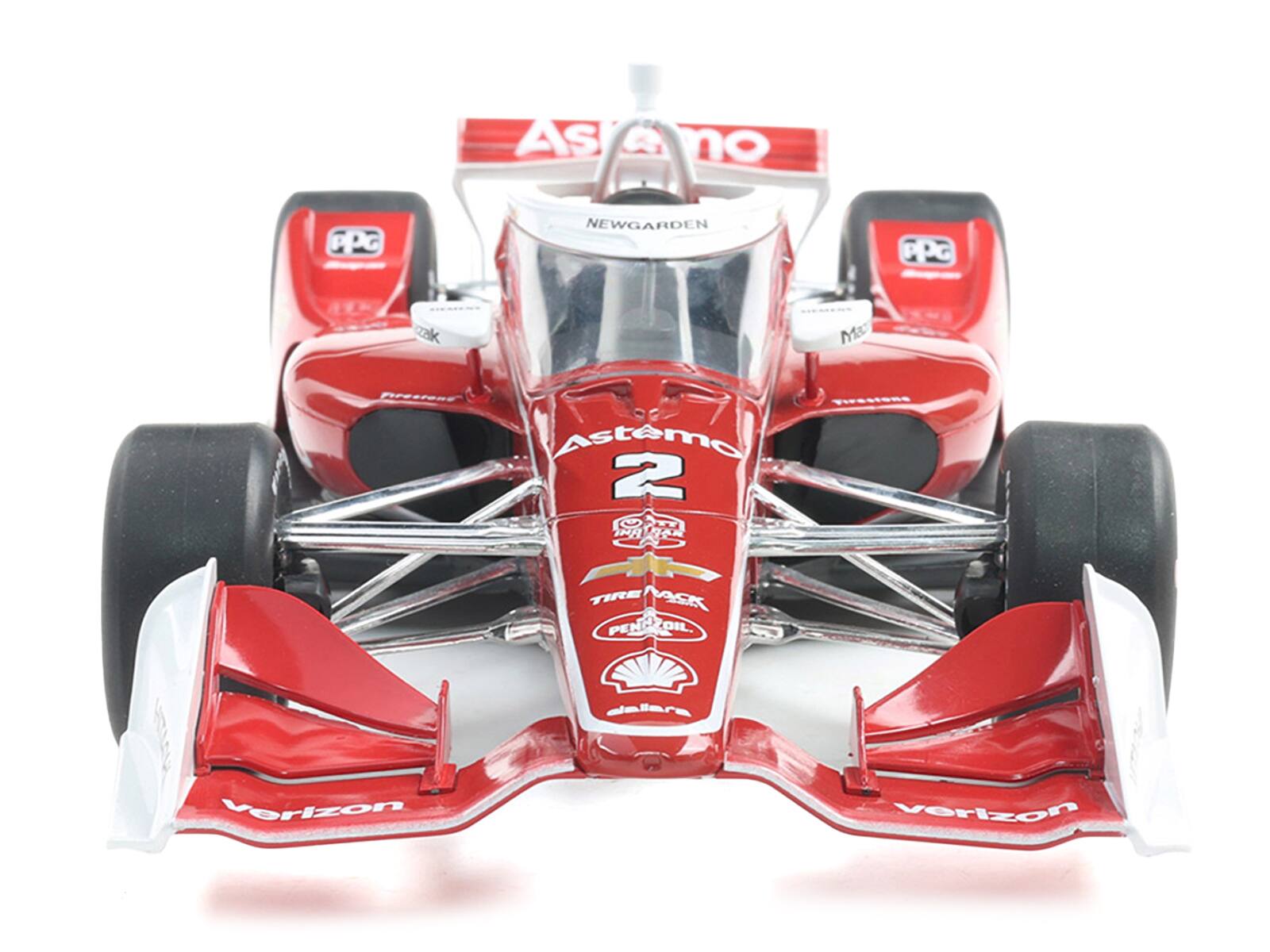 Asano  
NEWGARDEN  
PPG  
Astemo  
2  
TIRE NACK  
PERKIDIL  
Shell  
Dallara  
Verizon