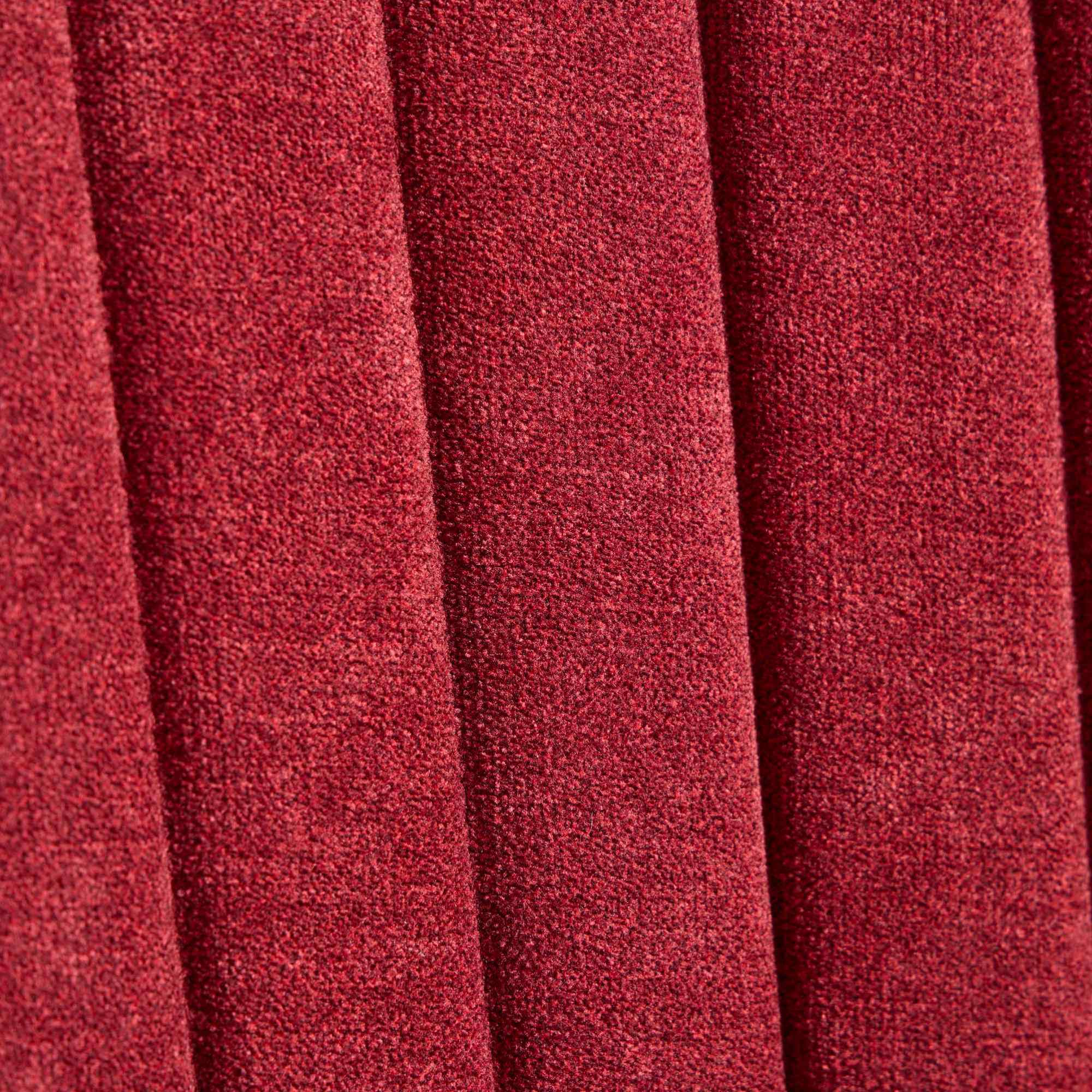 Alt View 5. GOODSILO - Elegant Upholstered Dining Chairs Set with High Backrest and Solid Wood Legs for Comfortable Seating - Wine Red.