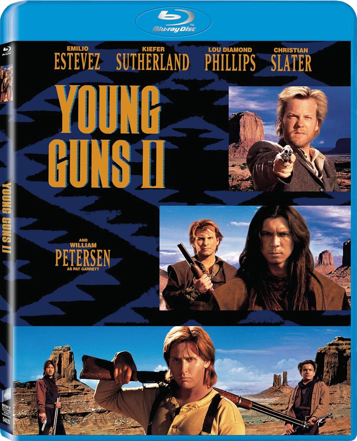 Front. Young Guns II  - BluRay.