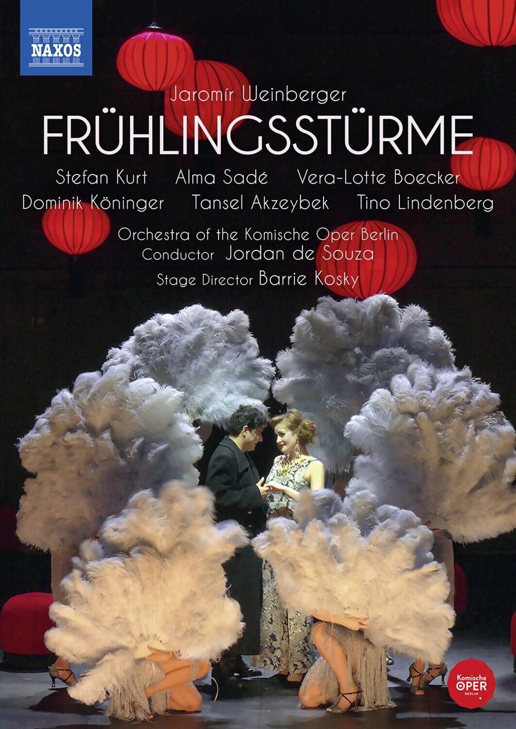 Front. Orchestra Of The Komische Oper Berlin  Souza - Fruhlingssturme   - DVD.