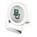 Front. Keyscaper - Baylor Bears Linen Print Nightlight Charger & Bluetooth Speaker - White.