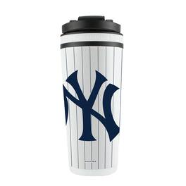 WinCraft - New York Yankees 26oz. 4D Stainless Steel Shaker Bottle - Multicolor