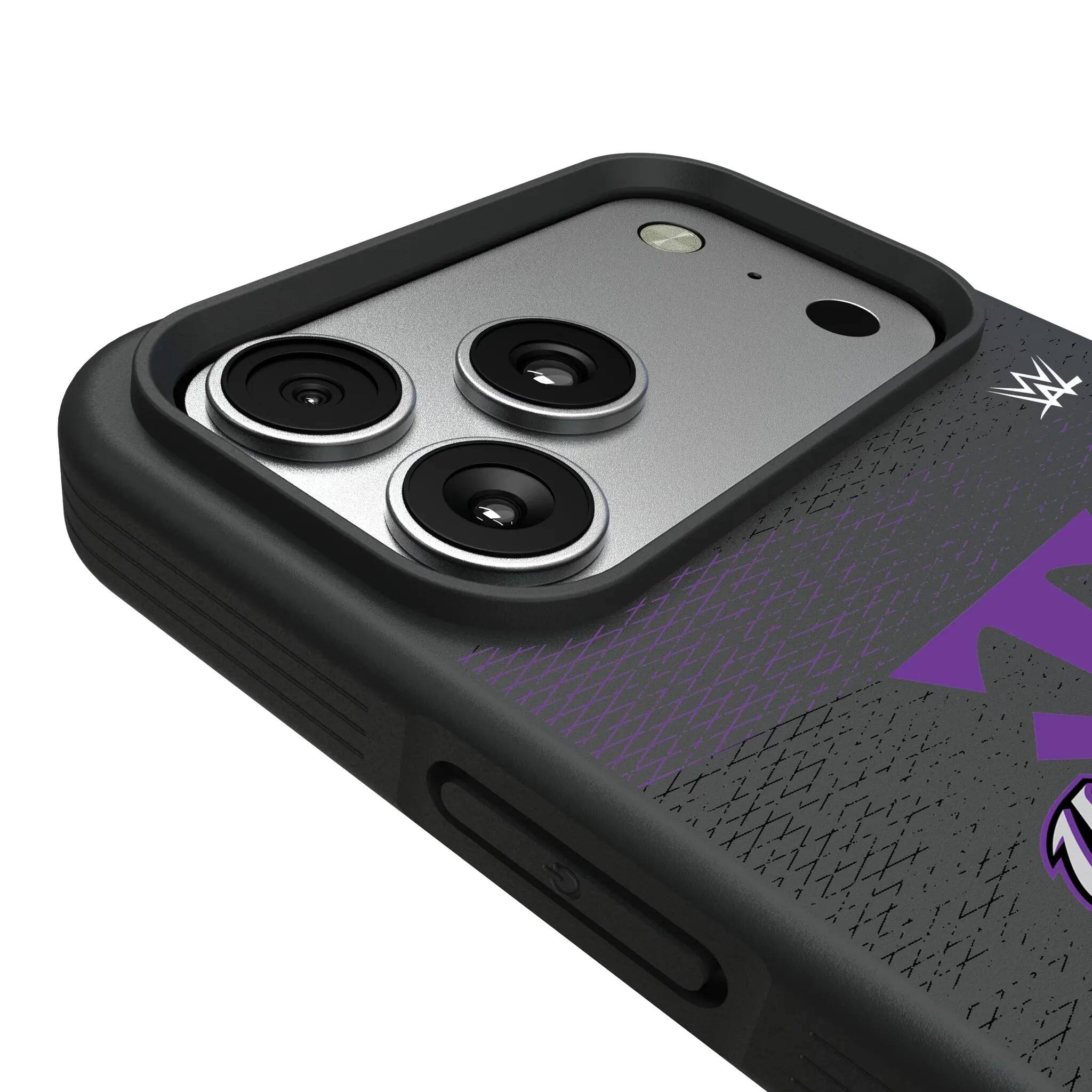 Left. Keyscaper - WWE Steel Bump Phone Case - Apple iPhone 17 Pro Max - Undertaker.