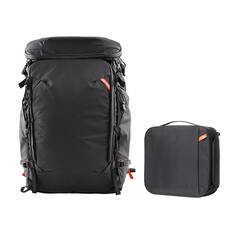 Front. PGYTECH - PGYTECH OnePro Flex 30L Backpack with Medium Camera Insert, Space Black.