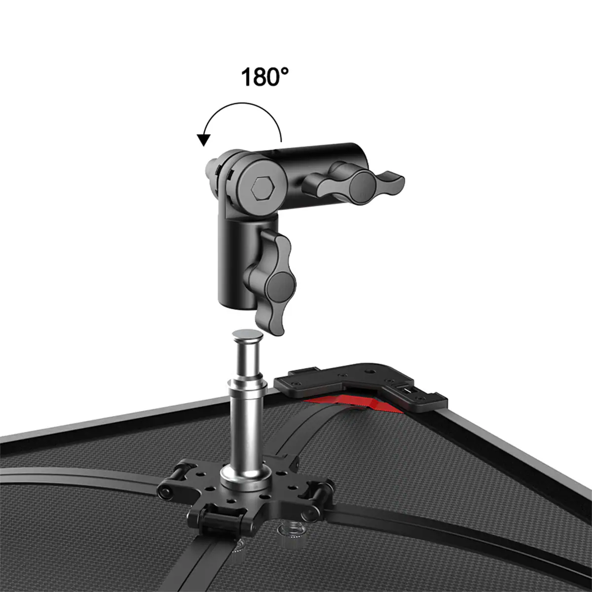 Alt View 1. GVM - GVM B100C 100W Bi-Color RGB Foldable LED Panel Light.