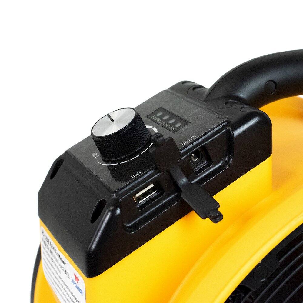 MIN Battery Indicator DC12V 2V USB  
HE XPOWER