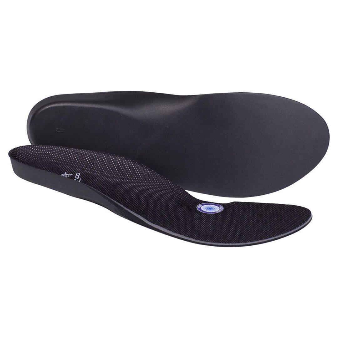 Angle. DonJoy - DonJoy Arch Rival Orthotic Inserts, 1 Pair, Size B (Shoe Size: Men's 6.5 - 7 / Women's 6.5 - 8) - Black.