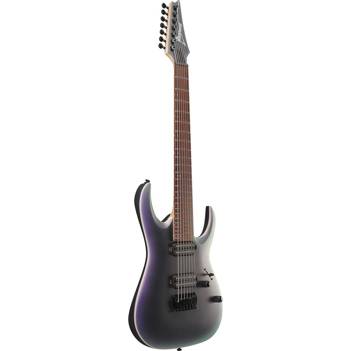 Alt View 2. Ibanez - Ibanez RG Series RGA742EX 7-String Electric Guitar, Black Aurora Burst Matte.