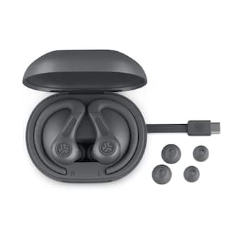 JLab JBuds Sport ANC 4 True Wireless Earbuds Graphite - Best Buy JLab JBuds Sport ANC 4 True Wireless Earbuds Graphite - Best Buy