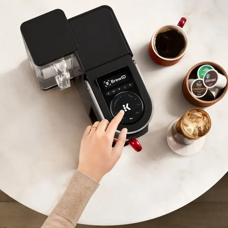 Alt View 18. Keurig - K-Supreme Plus SMART Single Serve Coffee Maker with WiFi Compatibility - Black.