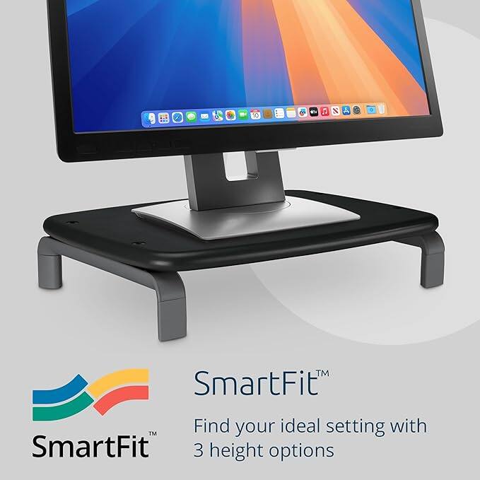 SmartFit™  
Find your ideal setting with 3 height options