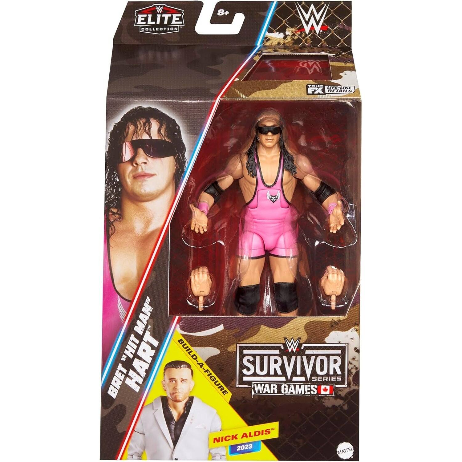 WWE Elite Collection: Survivor Series War Games - Bret Hart Figure