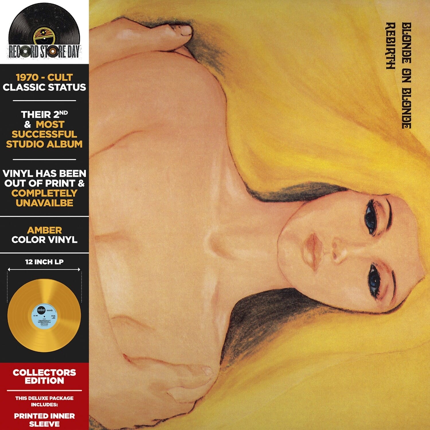 Blonde on Blonde - Rebirth - Gold   - VINYL LP price history on PriceWatchPro