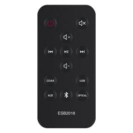 ALLIMITY - ESB2018 Replacement Remote, Fit for Element 2.0 Soundbar Speaker System ESB2018 - Black
