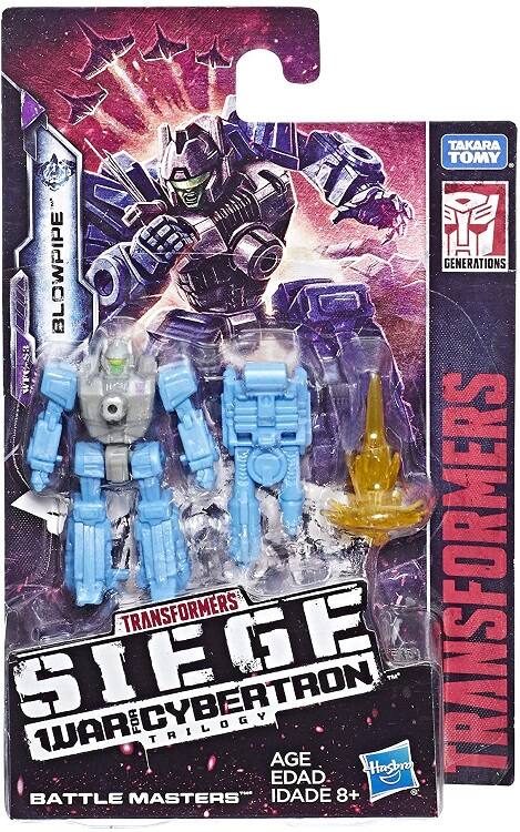 TAKARA TOMY GENERATIONS BLOWPIPE WFC-S3 SIEGE WAR FOR CYBERTRON TRILOGY TRANSFORMERS AGE EDAD Hasbro - BATTLE MASTERS IDADE 8+