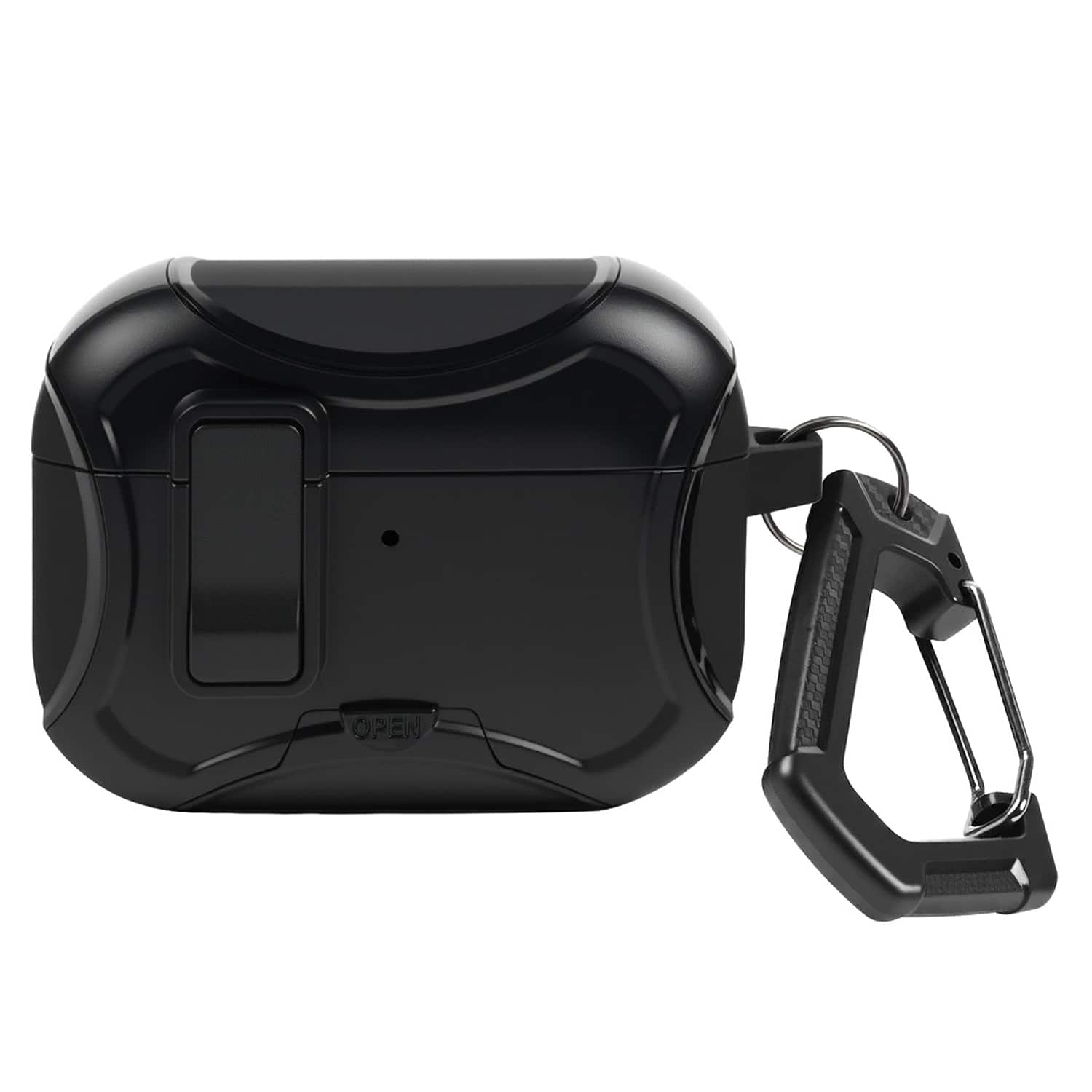 Vena - For Apple AirPods Pro 3 Case With Phone Stand, Protective Cover Compatible with MagSafe AirPods Pro Gen 3 3rd Gen - Black