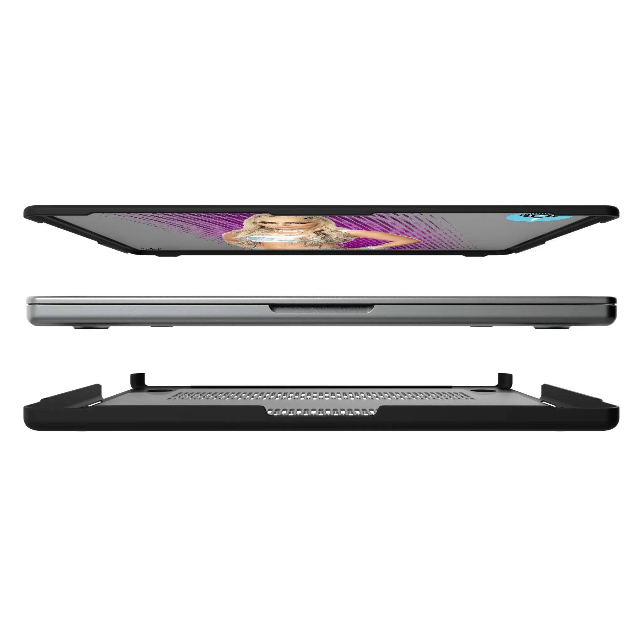 Alt View 1. Keyscaper - WWE Superstar Laptop Case - Apple MacBook Pro 16-inch (2021)/(2023) - Liv Morgan.