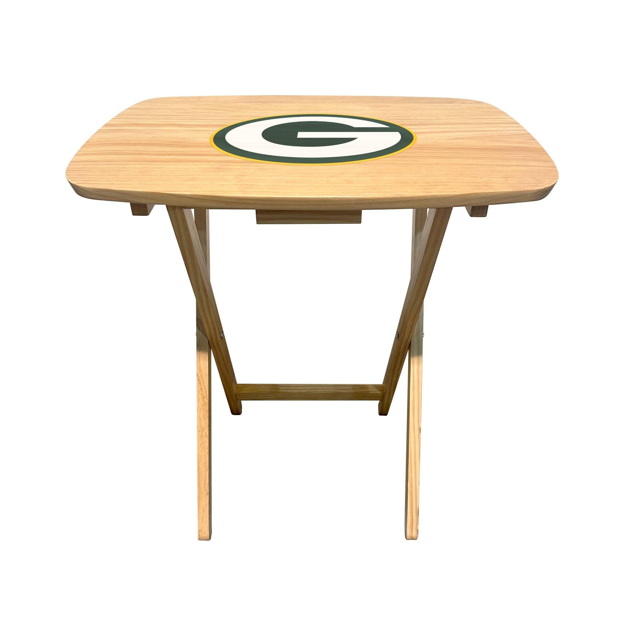 Alt View 1. Imperial - Green Bay Packers Large Folding TV Tray Table - Multicolor.