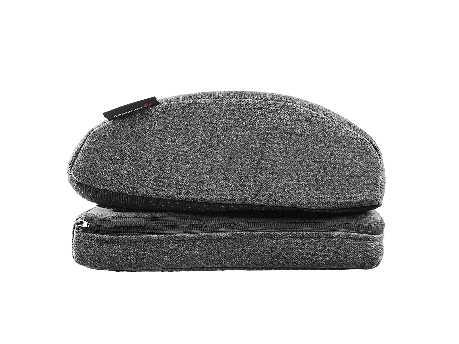Alt View 12. Arozzi - Soft Fabric Memory Foam Footrest - Dark Grey.