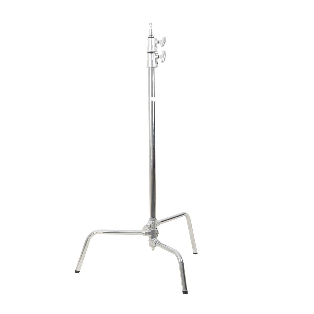 Alt View 1. Godox - Godox C-Stand with Arm & Grip Head (7.8', Silver).