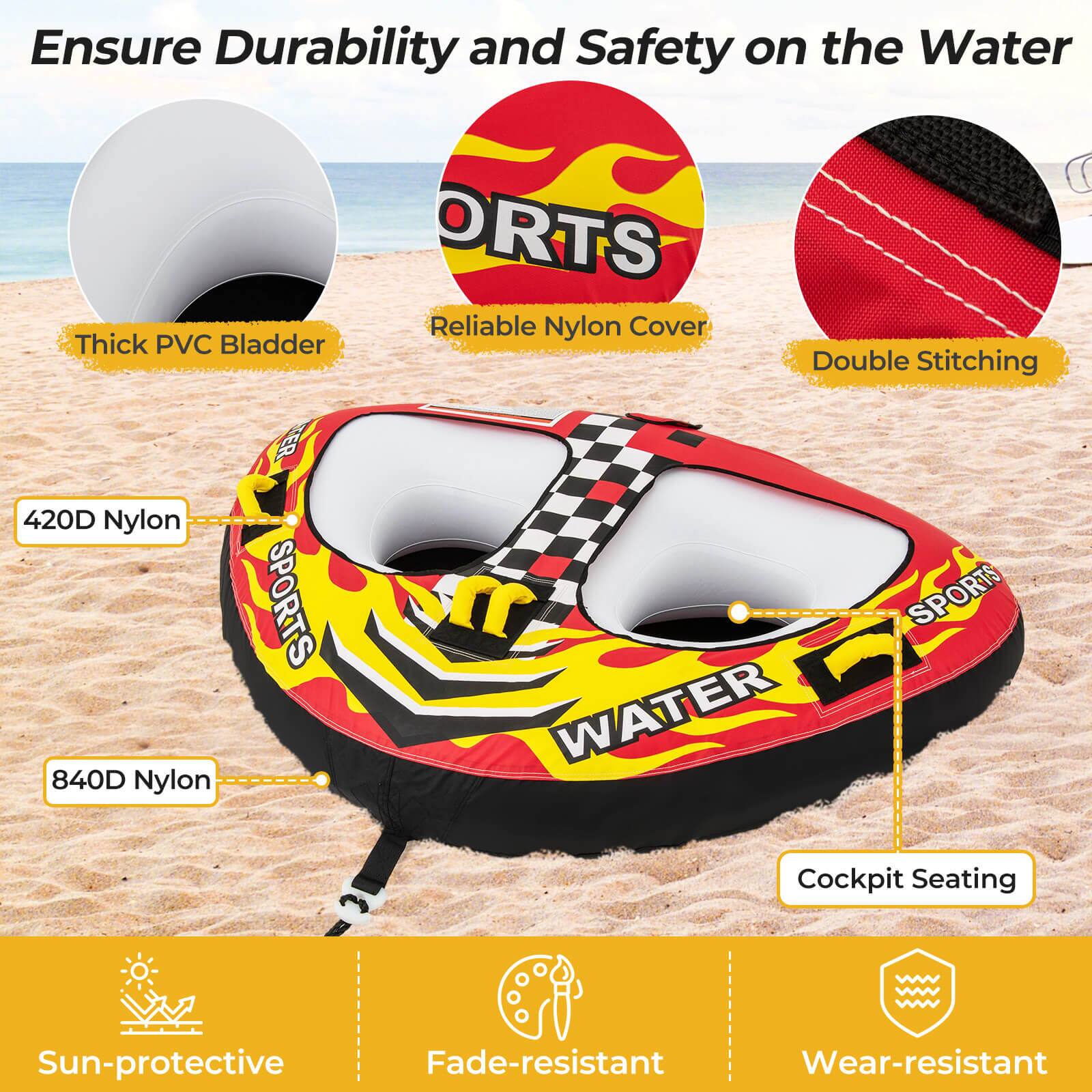 Ensure Durability and Safety on the Water
ORFS Reliable Nylon Cover
Thick PVC Bladder
Double Stitching
420D Nylon
840D Nylon
Cockpit Seating
Sun-protective
Fade-resistant
Wear-resistant