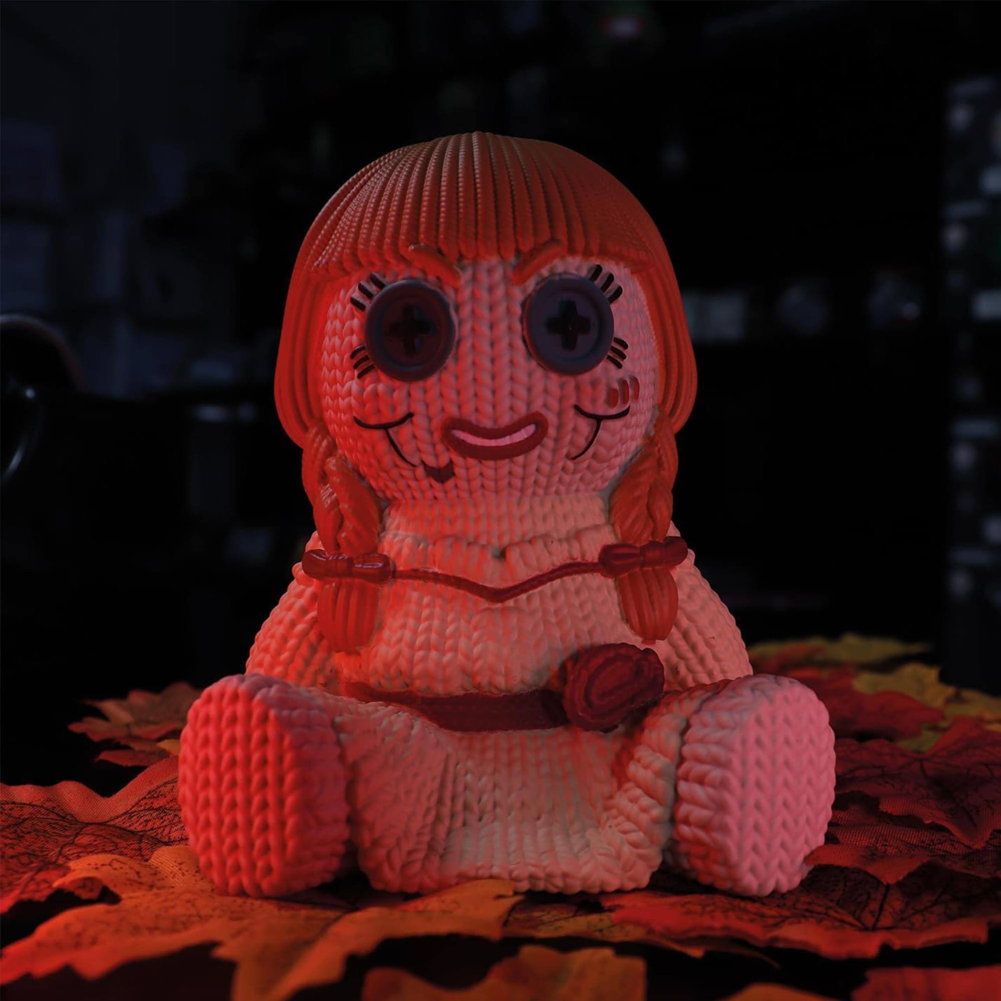 Alt View 4. Bensussen Deutsch & Associates - Annabelle Creation Handmade By Robots Vinyl Figure | Annabelle #039 - Multi-Colored.