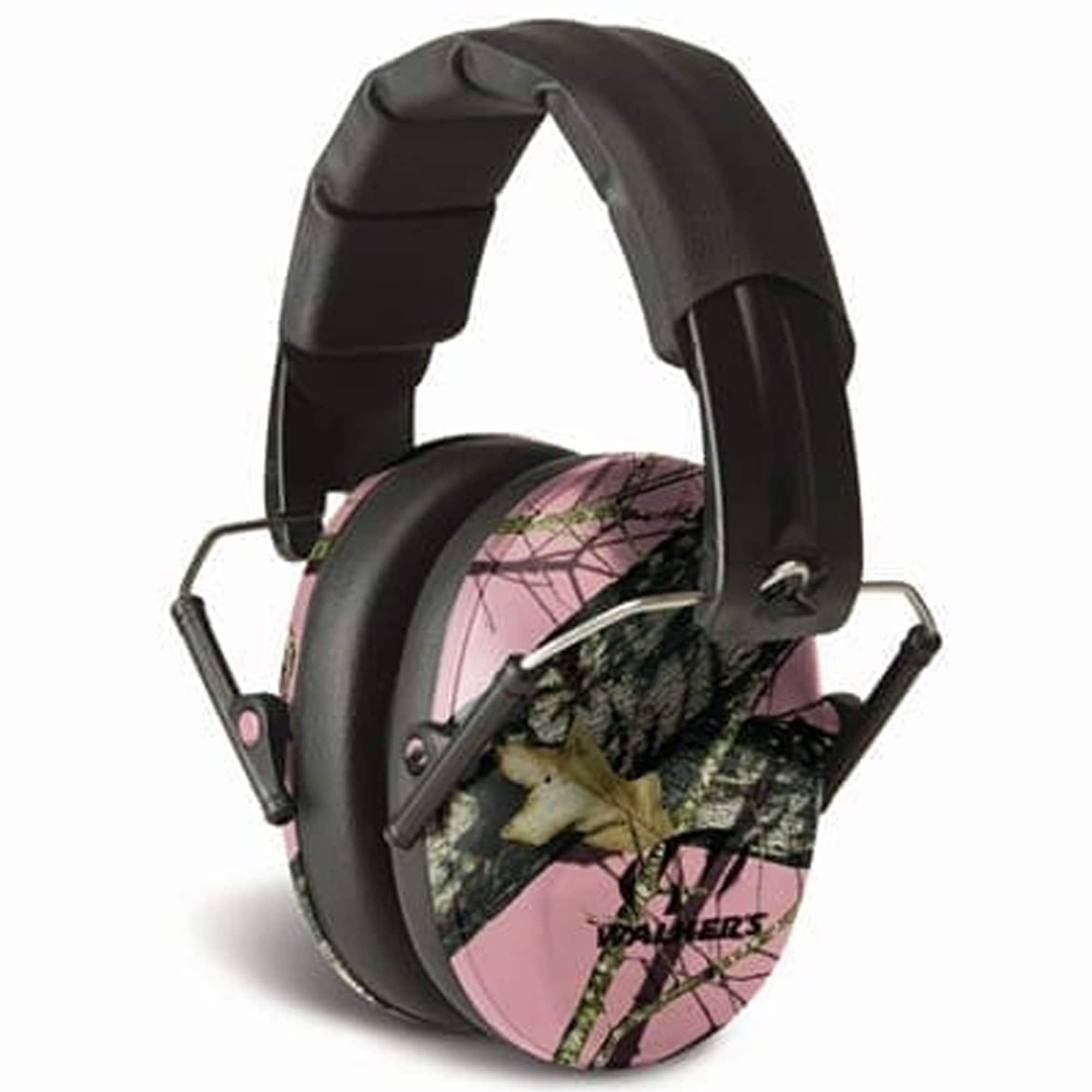Walker’s - Walker's Pro/Low Profile Folding Muff - Pink/Mossy Oak Camo