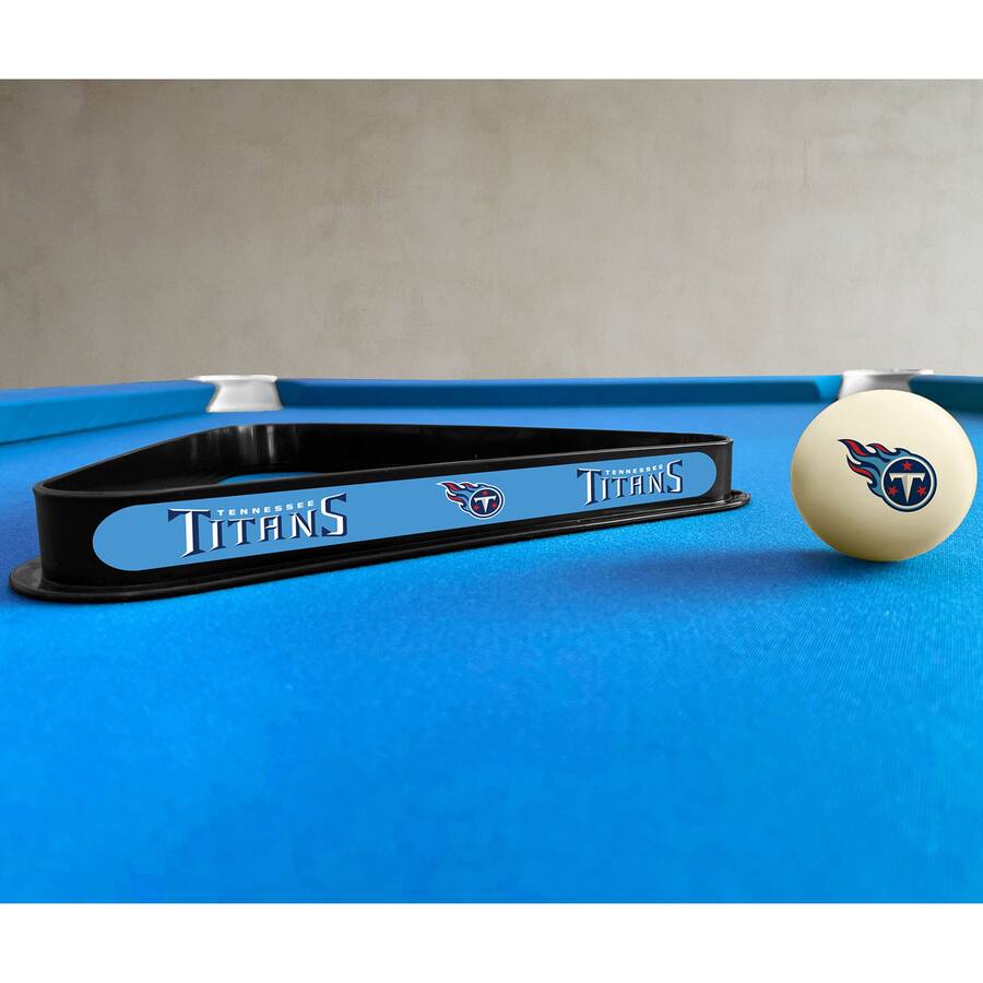 Imperial Tennessee Titans Cue Ball & Rack Set White 201745956 - Best Buy