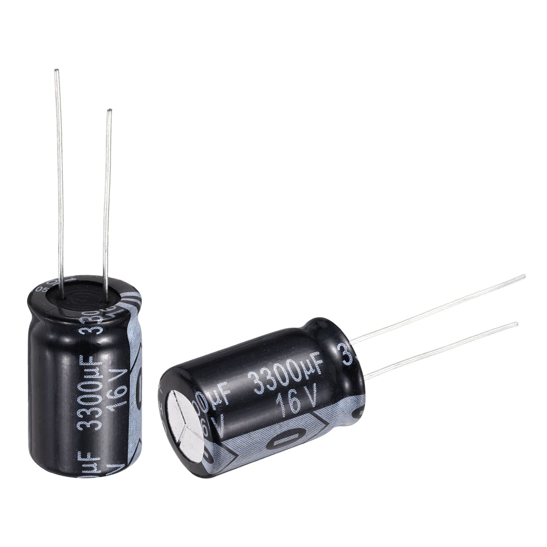 Unique Bargains - 3300uF 16V 13x21mm Electrolytic Capacitor, Radial Leads Aluminum, 10pcs, 105C High Temp for TVs, LCD Monitor, VCD - Black price history on PriceWatchPro