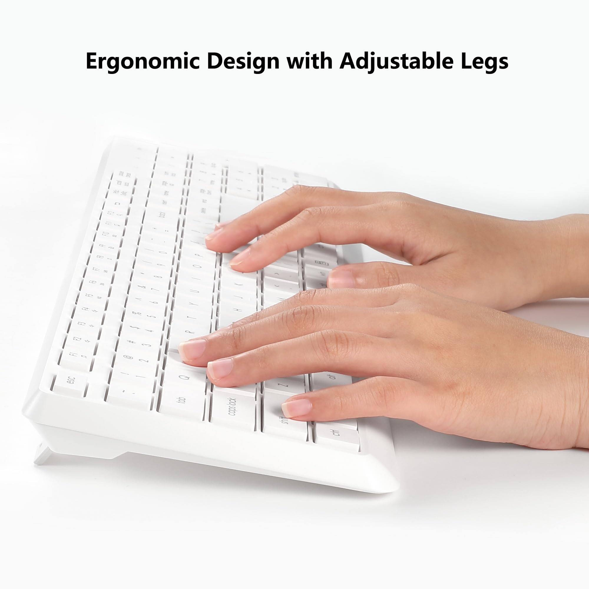 Ergonomic Design with Adjustable Legs
