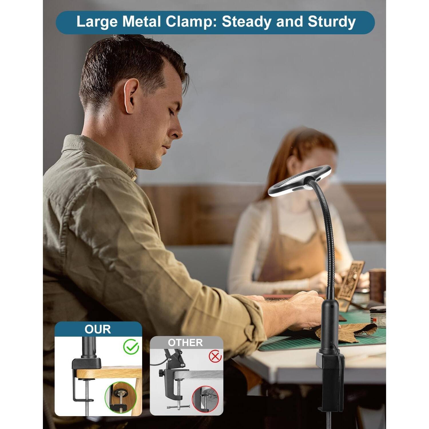 Large Metal Clamp: Steady and Sturdy

OUR

OTHER
