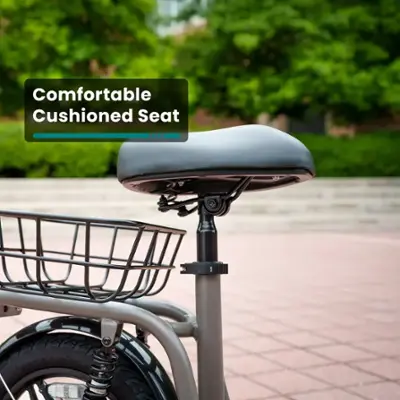 GoTrax - FLEX VOYAGER Electric Scooter w/15mi Operating Range & 15.5mph Max Speed - Gray