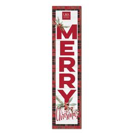 Jardine - West Alabama Tigers 12'' x 48'' Outdoor Merry Christmas Leaner - White