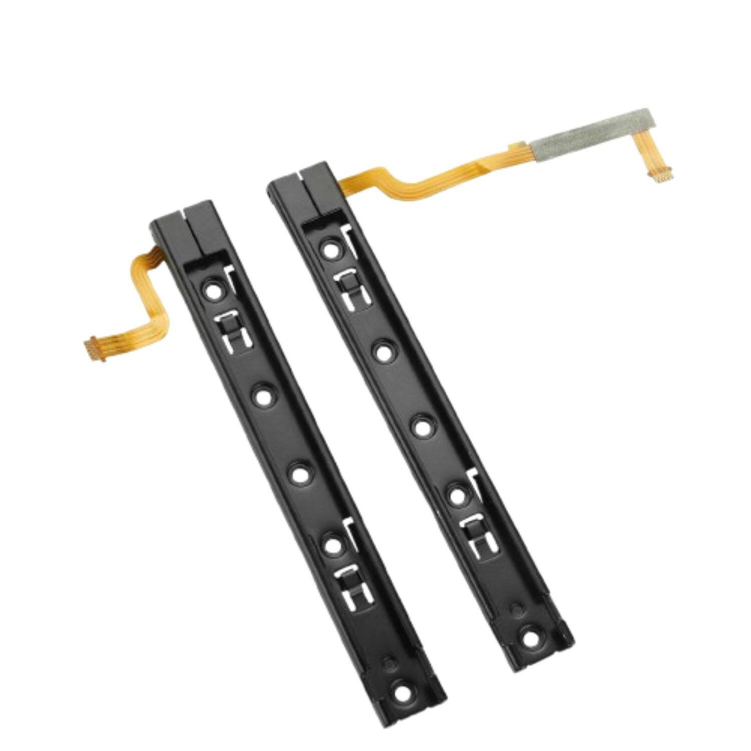 Front. Home Collection - Sliding Rail with Flex Cable for Nintendo Switch Console – Left Side / Right Side Set.