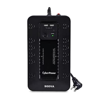 CyberPower - Standby Series 900VA 12-Outlet UPS, (ST900U) - Black price history on PriceWatchPro