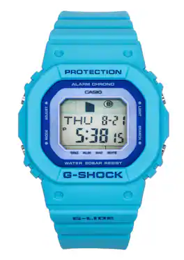 Casio - G-Shock G-Lide Digital Bio-Based Resin Strap Quartz GLX-S5610-2 200M Women's Watch - Blue