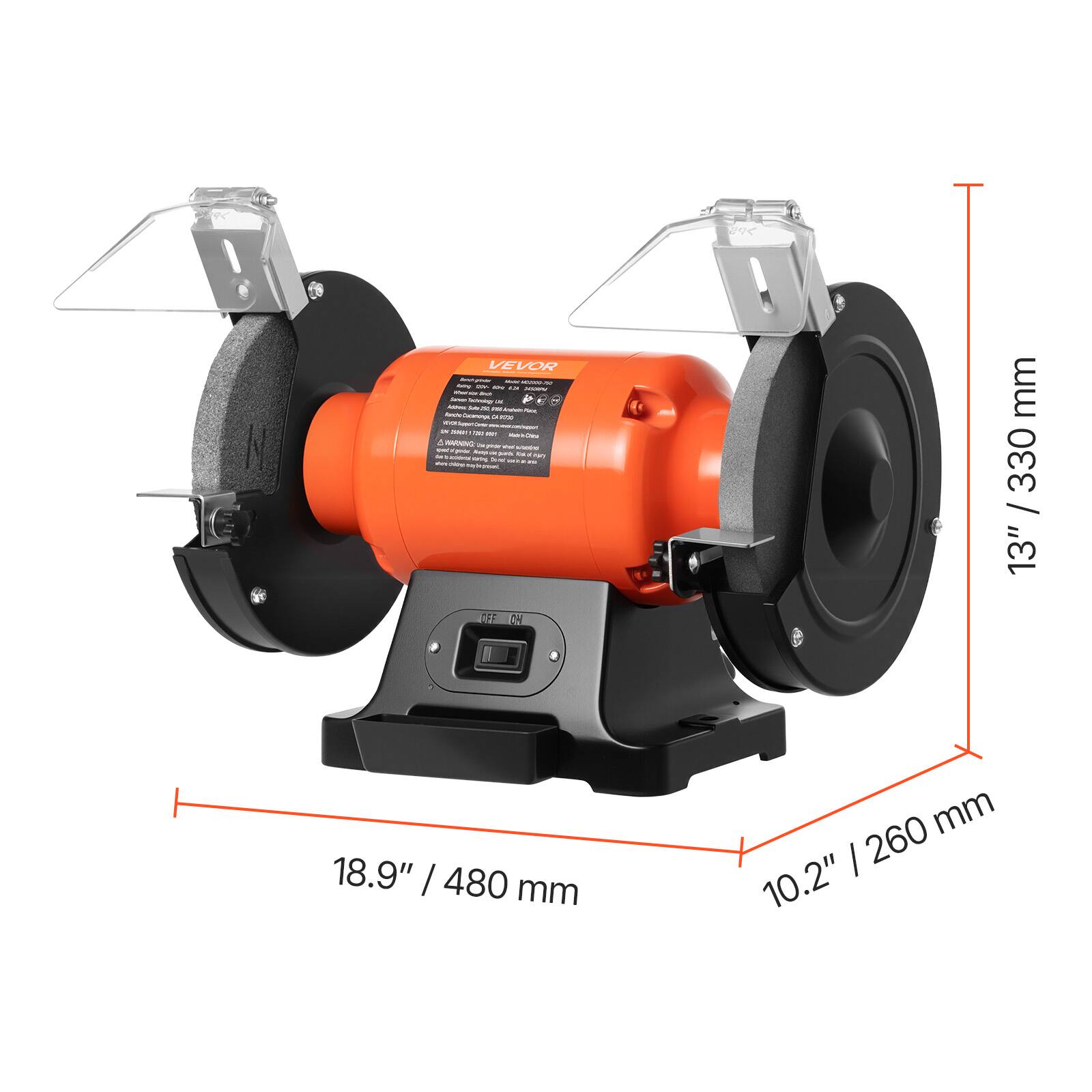 VEVOR - Mulle - Survey BM NOW Lar RUBY - but Selving ACCRESS be - tnow Cannergy CK top - - 24 200011 to TOY WARNING: getter Visit 8/2019 on goder - DINOL to - RI - bear - e 1% OFF 04

mm 330 / 13"
18.9" I 480 mm
260 10.2"