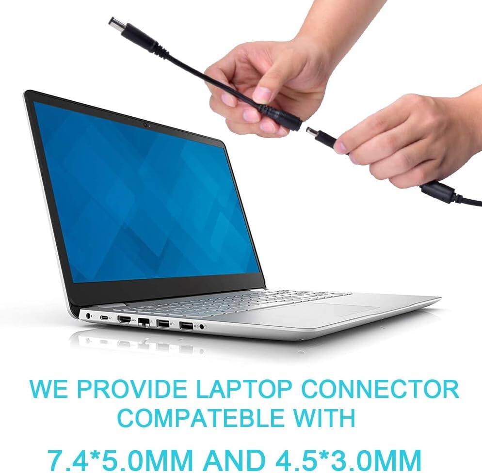 WE PROVIDE LAPTOP CONNECTOR COMPATIBLE WITH 7.4*5.0MM AND 4.5*3.0MM