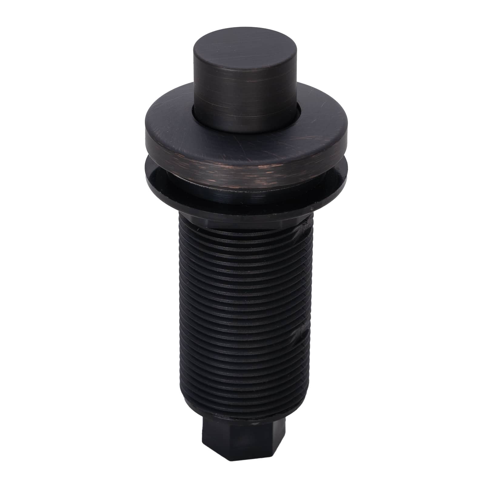 Akicon - Brass Air Switch Kit for Garbage Disposal with Sink Top On/Off Push Button in Oil Rubbed Bronze - Oil-Rubbed Bronze