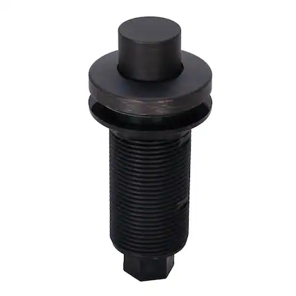 Front. Akicon - Akicon Brass Air Switch Kit for Garbage Disposal with Sink Top On/Off Push Button in Oil Rubbed Bronze - Oil Rubbed Bronze.