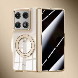 Dteck - Full-Body Case for Motorola Razr Fold (2026) with Kickstand, Rugged Hinge Cover Built-in Clear/Privacy Screen Protector - B