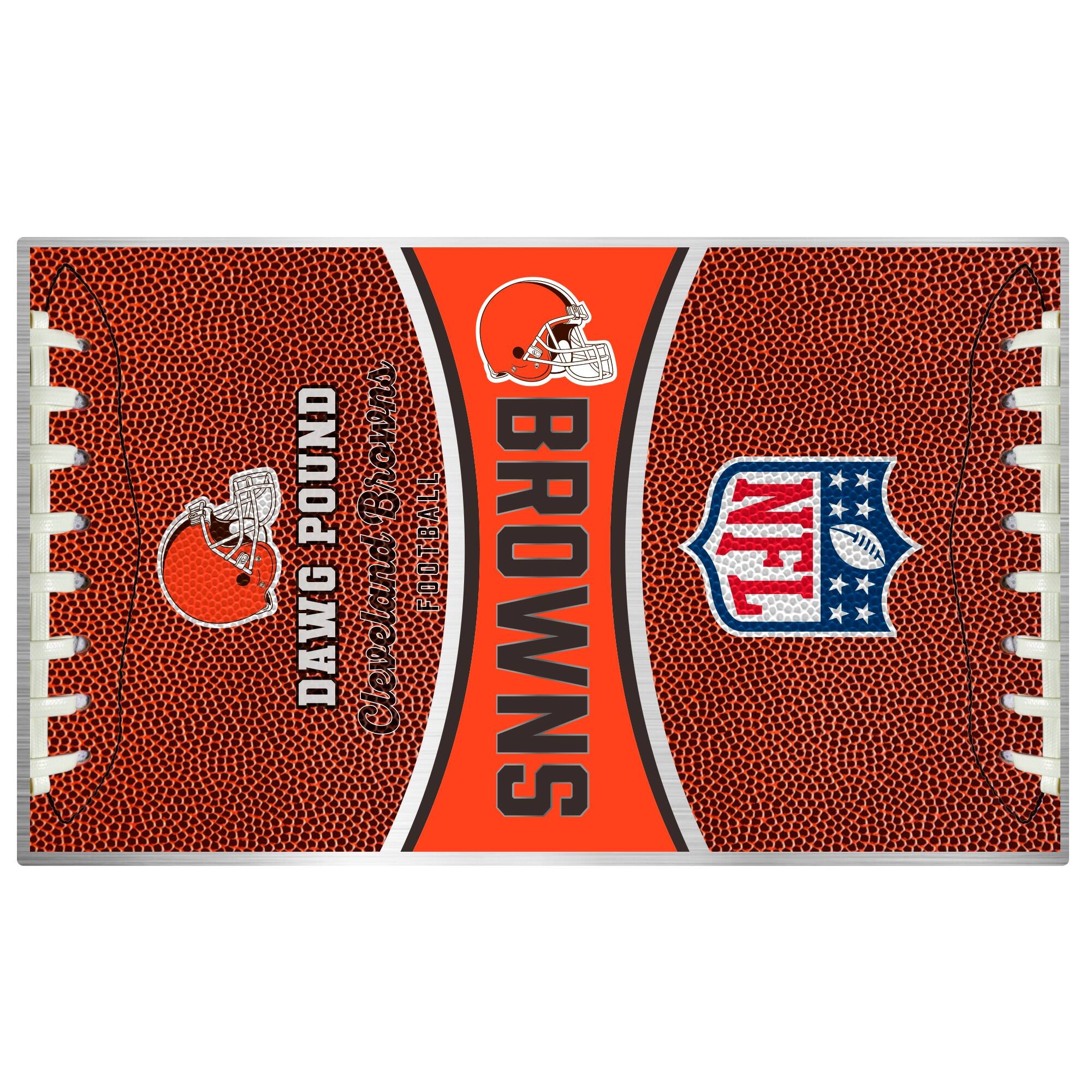 BROWNS  
CLEVELAND FOOTBALL  
DAWG  
1/4 POUND  
CLEVELAND FOOTBALL  
NFL