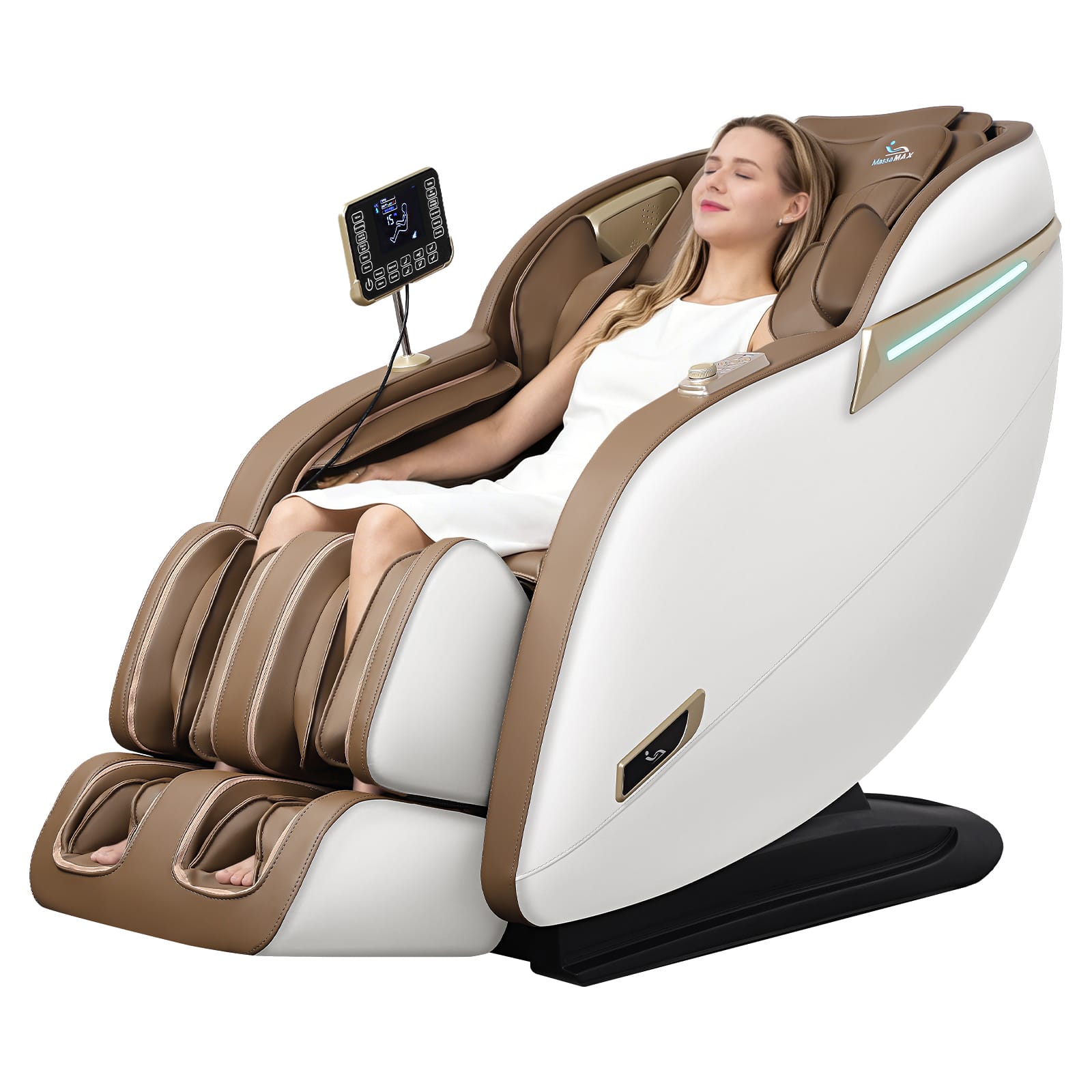 MassaMax MD906 3D SL Track Smart Massage Chair with Voice Control