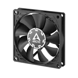 Arctic - P8 Slim PWM PST Case Fan 80mm case fan with PWM control Slim Profile PWM Splitter - Black