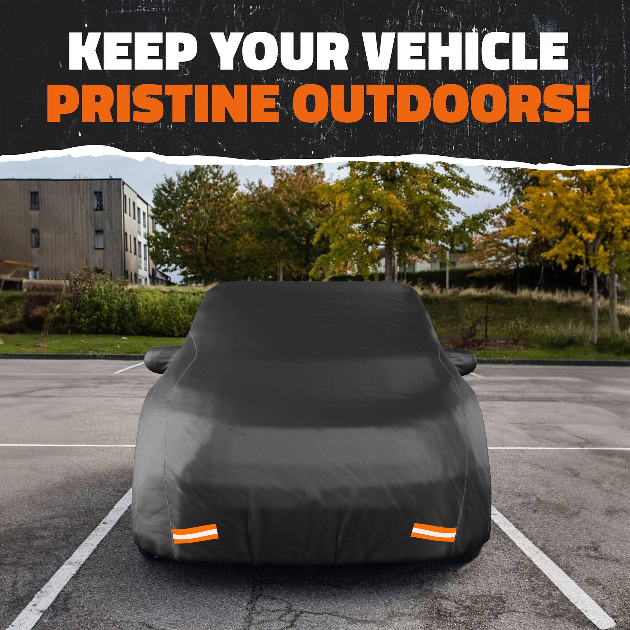 KEEP YOUR VEHICLE PRISTINE OUTDOORS!