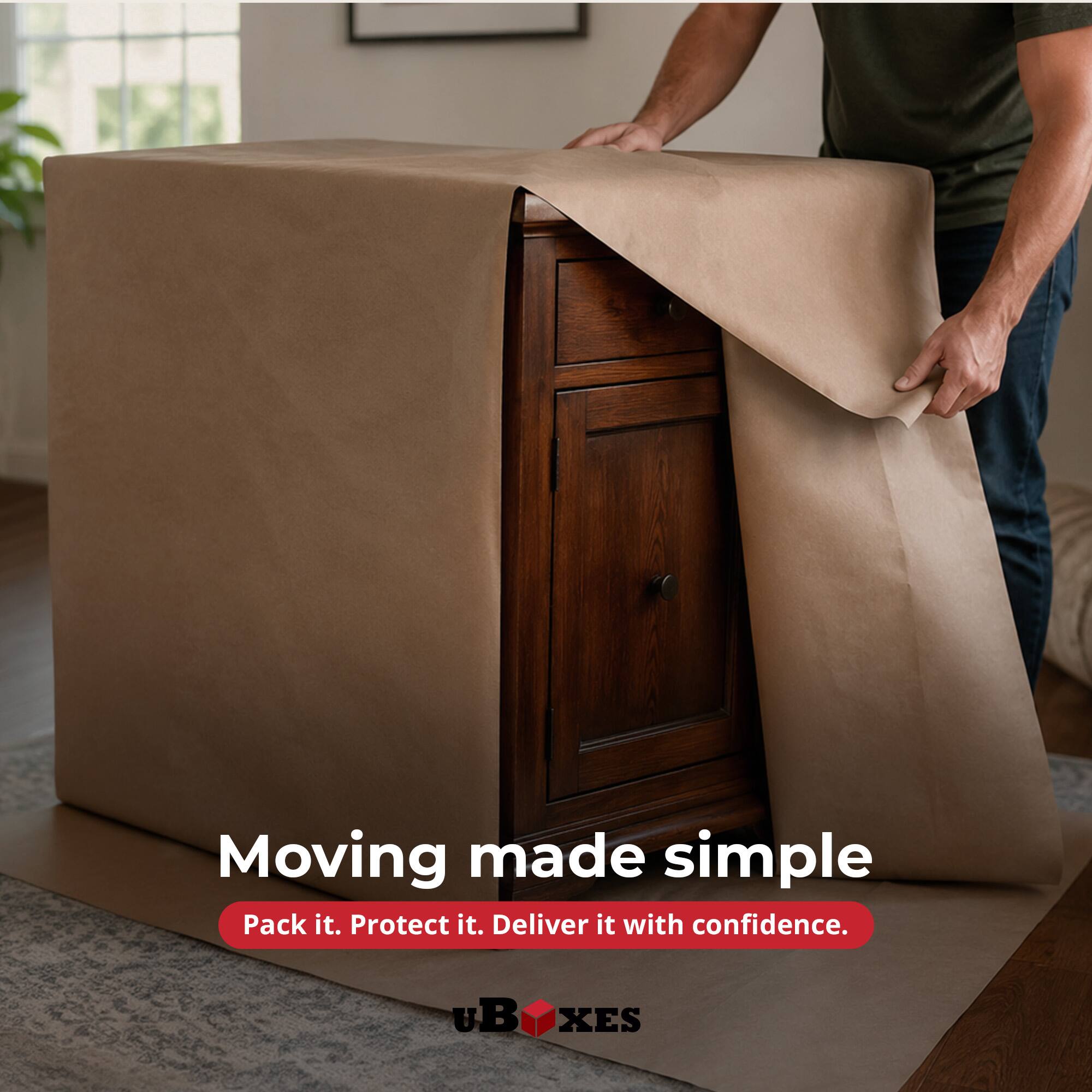 Moving made simple  
Pack it. Protect it. Deliver it with confidence.  
uB XES