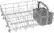 Alt View 15. Bosch - 300 Series 24" Front Control Smart Built-In Stainless Steel Tub Dishwasher with 3rd Rack and PrecisionWash, 48 dBA - Stainless Steel.