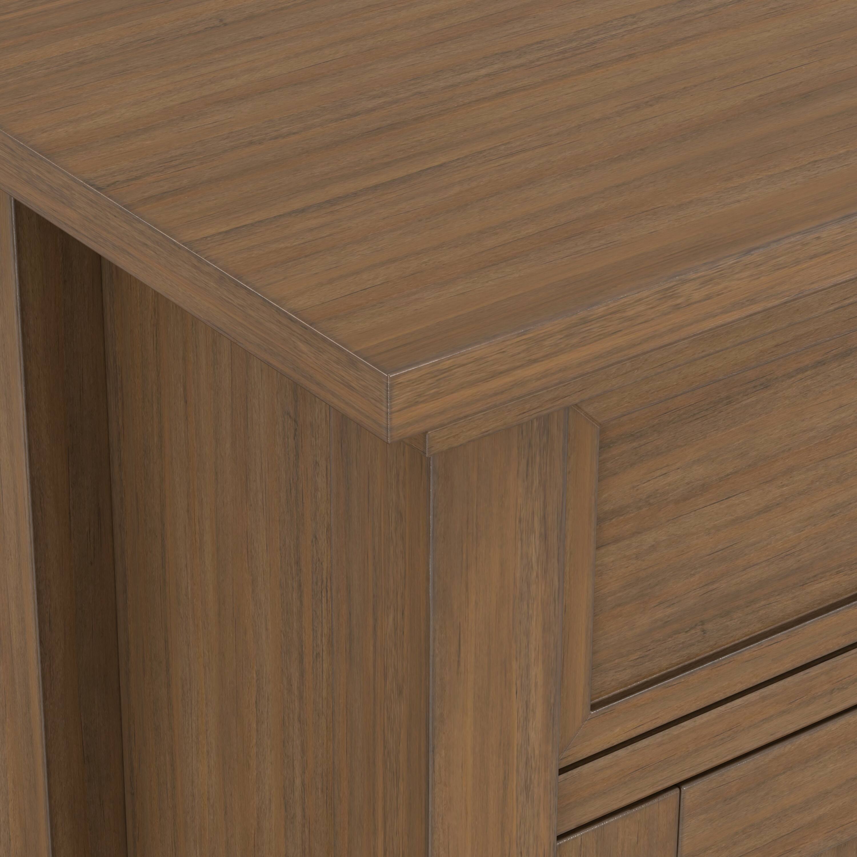 Alt View 4. Simpli Home - Simpli Home Redmond SOLID WOOD 36 inch Wide Transitional  Entryway Storage Cabinet in Rustic Natural Aged Brown - Rustic Natural Aged Brown.