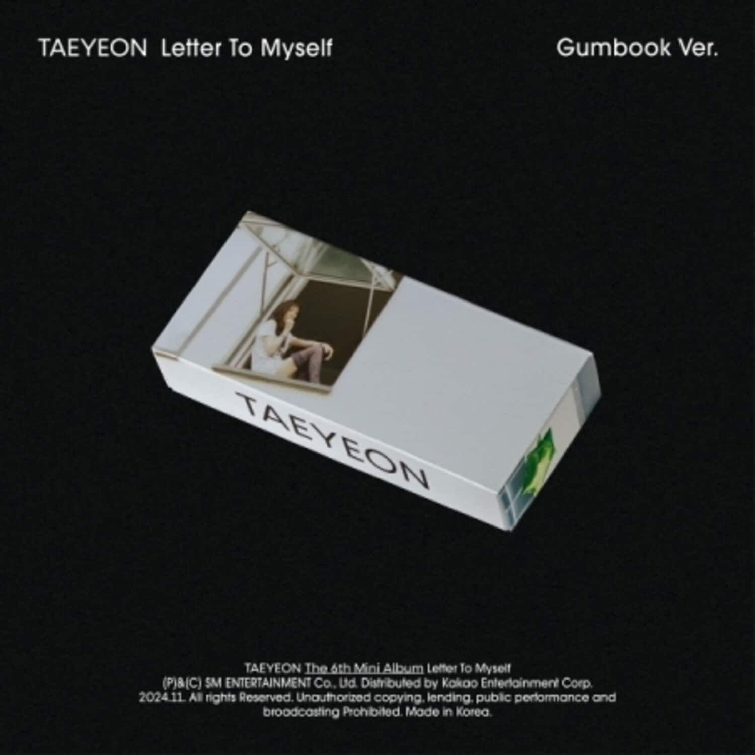 Taeyeon - Letter To Myself - Gumbook Version - incl. Flip Book + Music NFC Chip   - DISCLESS DIGITAL [Digital Download]